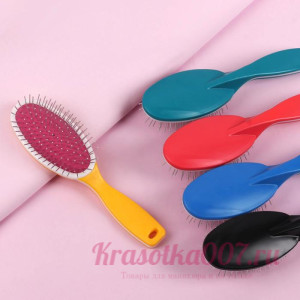 Расческа массажная овал 6*22см Изабелла