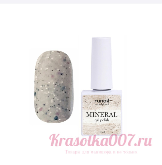 Ru Nail Гель-лак MINERAL, 10мл №7278