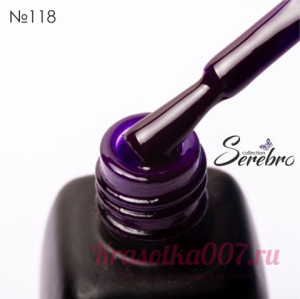 Гель - лак Serebro 118, 11 мл