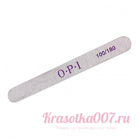 Пилка OPI 100/180 качественное напыление,шт Пилка OPI 100/180 качественное напыление,шт